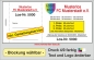 Preview: 1000 Große Lose 14,9 x 6,8cm - einseitiger Druck 4/0 farbig [[-inkl.-Gestaltungsservice-]]